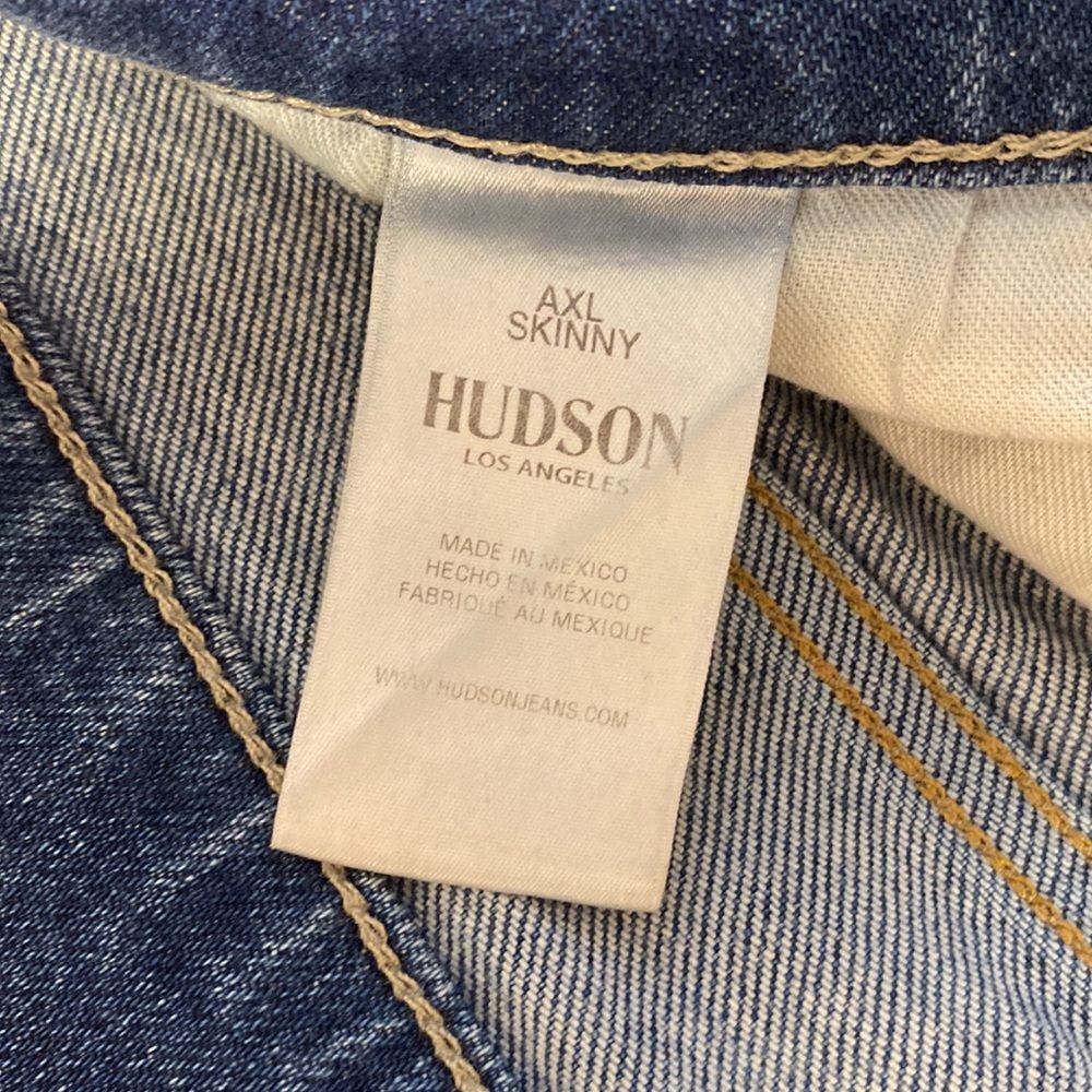 Hudson Axel Skinny Jeans - 31x33 - Picture 3 of 4